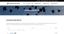 Desktop Screenshot of graduatejobsboard.com